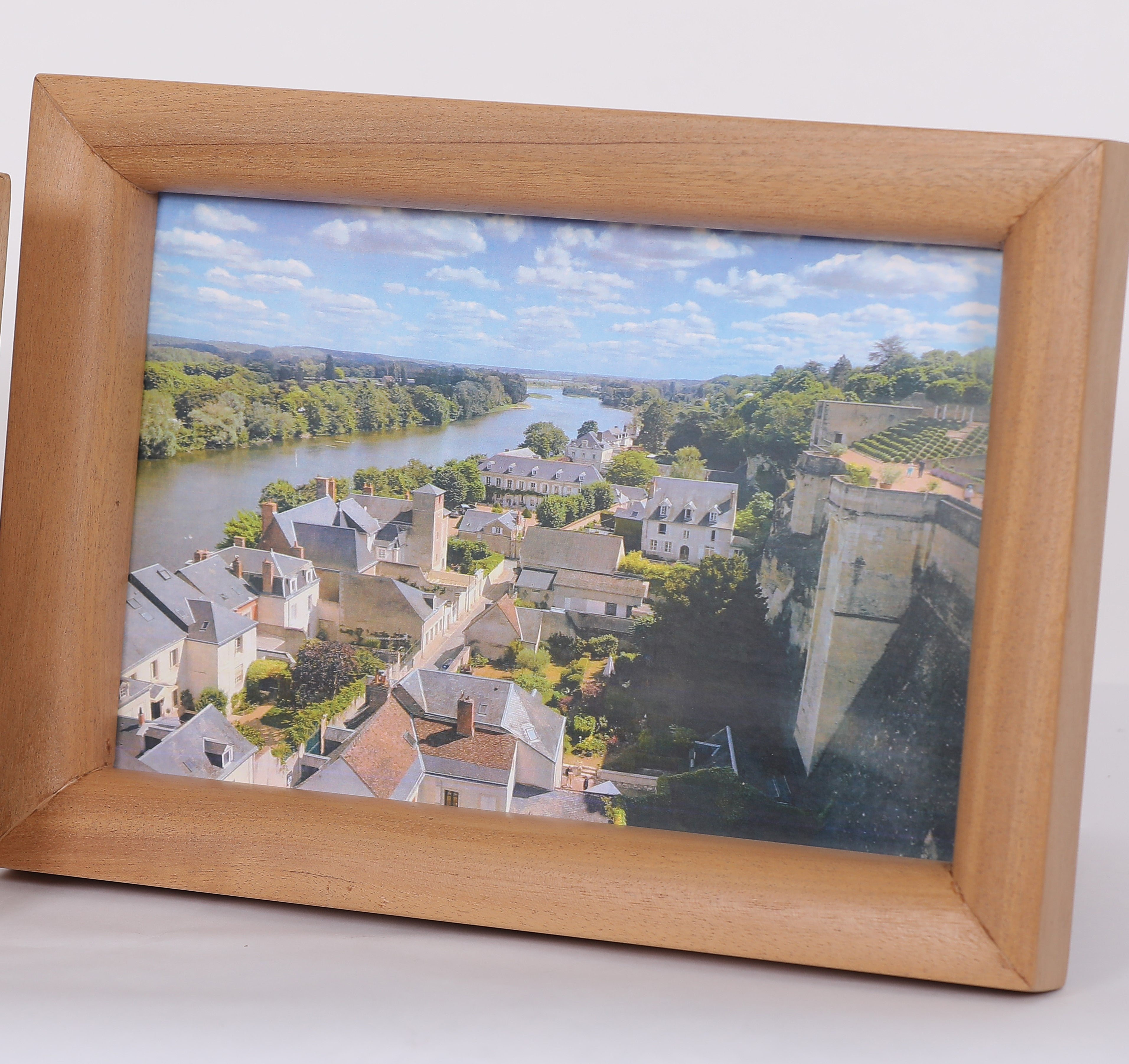wooden frame