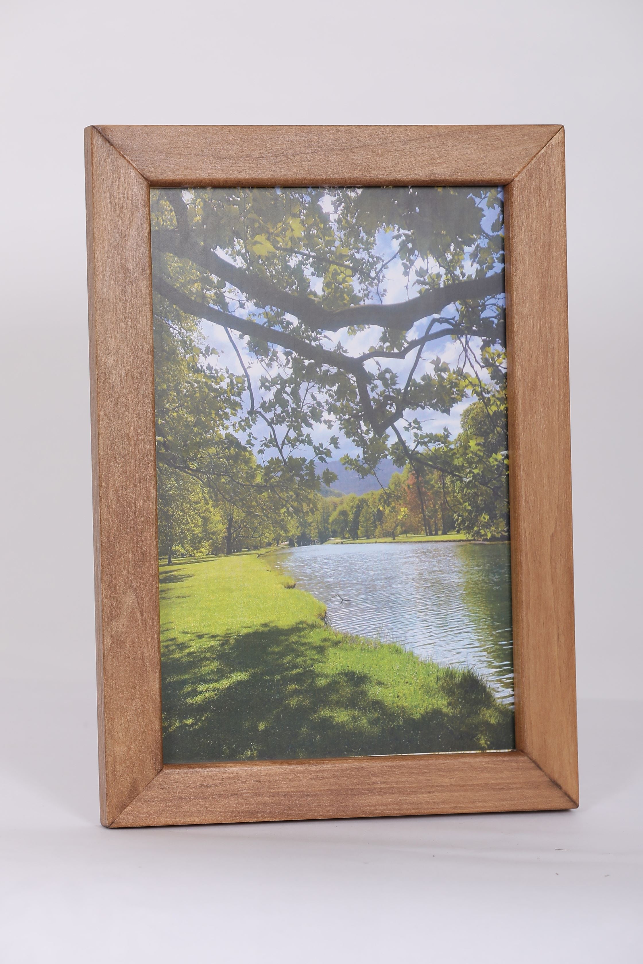 wooden frame